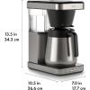 imageOXO Brew 8 Cup Coffee Maker Stainless SteelBlack8 Cup