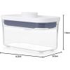 imageOXO Good Grips POP Container  Slim Rectangle Mini 04 Qt04 Qt  Rectangle  Baking Soda