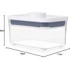 imageOXO Good Grips POP Container  Slim Rectangle Mini 04 Qt06 Qt  Rectangle  Tea