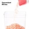 imageOXO Good Grips POP Container  Slim Rectangle Mini 04 Qt19 Qt  Rectangle  Granola