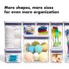 imageOXO Good Grips POP Container  Slim Rectangle Mini 04 Qt37 Qt  Rectangle  Pasta