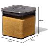 imageOXO Steel POP Container Big Short Sqaure  28 Qt for Cereal Grains and More Grey28 QT26 L
