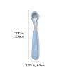 imageOXO Tot Feeding Spoon Set with Soft Silicone  Opal and Dusk