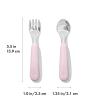 imageOXO Tot Fork and Spoon Set  BlossomBlossom