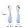 imageOXO Tot Fork and Spoon Set  BlossomDusk