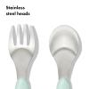 imageOXO Tot Fork and Spoon Set  BlossomOpal