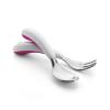 imageOXO Tot Fork and Spoon Set  BlossomPink