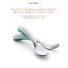 imageOXO Tot Fork and Spoon Set  BlossomTot Navy