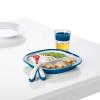 imageOXO Tot Plastic Fork and Spoon Set  Opal and DuskNavy