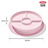 imageOXO Tot Stick and Stay Suction Divided Plate  Blossom
