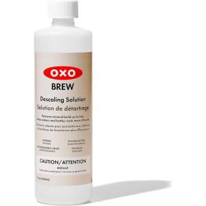 imageOXO BREW AllNatural Descaling Solution  14 Fluid Ounce Bottle Gray