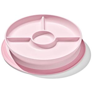 imageOXO Tot Stick and Stay Suction Divided Plate  Blossom