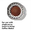 imageOXO Brew Basket Style Small Coffee Filters 14 Cups White