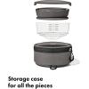 imageOXO Brew Single Serve PourOver Coffee Maker 12 ounces WhiteCollapsible PourOver