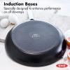 imageOXO Good Grips 12quot Frying Pan Skillet 3Layered German Engineered Nonstick Coating Stainless Steel Handle with Nonslip Silicone BlackBlack