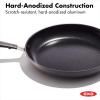 imageOXO Good Grips 12quot Frying Pan Skillet 3Layered German Engineered Nonstick Coating Stainless Steel Handle with Nonslip Silicone BlackBlack