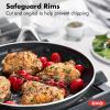 imageOXO Good Grips 12quot Frying Pan Skillet 3Layered German Engineered Nonstick Coating Stainless Steel Handle with Nonslip Silicone BlackBlack