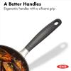 imageOXO Good Grips 1QT and 2QT Saucepan Pot Set with Lids 3Layered German Engineered Nonstick Coating Stainless Steel Handles with Nonslip Silicone Black2 Quarts
