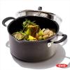 imageOXO Good Grips 1QT and 2QT Saucepan Pot Set with Lids 3Layered German Engineered Nonstick Coating Stainless Steel Handles with Nonslip Silicone Black6 Quarts