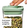 imageOXO Good Grips 3Piece POP Container Set with Mini Scoops  Limited Edition PistachioLimited Edition 3Piece Set  Pistachio