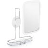 imageOXO Good Grips Fogless Shower Mirror Chrome 68quot Length x 25quot Width x 10quot HeightWhite