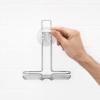 imageOXO Good Grips Fogless Shower Mirror Chrome 68quot Length x 25quot Width x 10quot HeightWhite