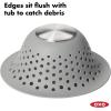 imageOXO Good Grips Silicone Shower ampamp Tub Drain Protector GrayProtector