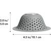 imageOXO Good Grips Silicone Shower ampamp Tub Drain Protector GrayProtector