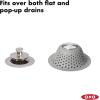 imageOXO Good Grips Silicone Shower ampamp Tub Drain Protector GrayProtector