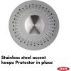imageOXO Good Grips Silicone Shower ampamp Tub Drain Protector GrayProtector
