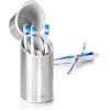 imageOXO Good Grips Stainless Steel Toothbrush Organizer 975 InchOrganizer