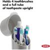 imageOXO Good Grips Stainless Steel Toothbrush Organizer 975 InchOrganizer