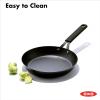 imageOXO Obsidian PreSeasoned Carbon Steel 12quot Frying Pan Skillet with Removable Silicone Handle Holder Induction Oven Safe BlackBlack