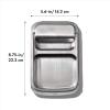 imageOXO Spoon Rest with Lid Holder 3x4x1in Stainless Steel