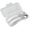imageOXO Tot OnTheGo Fork and Spoon Set  BlossomNavy