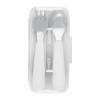 imageOXO Tot OnTheGo Fork and Spoon Set  BlossomPink