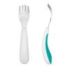 imageOXO Tot OnTheGo Fork and Spoon Set  BlossomTeal