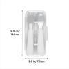 imageOXO Tot OnTheGo Fork and Spoon Set  BlossomTeal