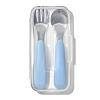 imageOXO Tot OnTheGo Fork and Spoon Set  BlossomDusk
