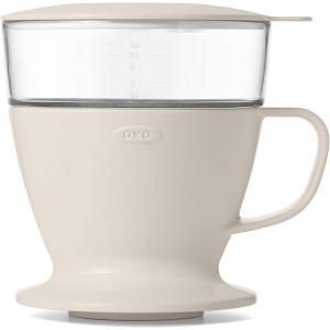 imageOXO Brew Single Serve PourOver Coffee Maker 12 ounces WhitePourOver