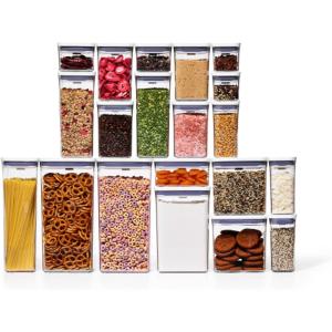 imageOXO Good Grips 10Piece POP Container Set White20Piece Set