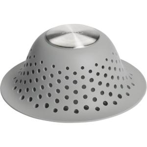 imageOXO Good Grips Silicone Shower ampamp Tub Drain Protector GrayProtector