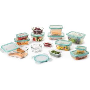 imageOXO Good Grips Smart Seal Leakproof Plastic Food Storage Container Set30 Piece