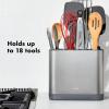 imageOXO Good Grips Adjustable Stainless Steel Holder  SmallLarge Utensil Holder
