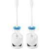 imageOXO Good Grips Compact Toilet Brush ampamp Canister  GrayWhite