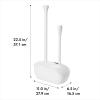 imageOXO Good Grips Set Toilet Brush ampamp Plunger Combo Natural rubber WhiteSet
