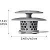 imageOXO Good Grips Stainless Steel Hair Catch Drain Protector