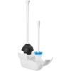imageOXO Good Grips Set Toilet Brush ampamp Plunger Combo Natural rubber WhiteSet