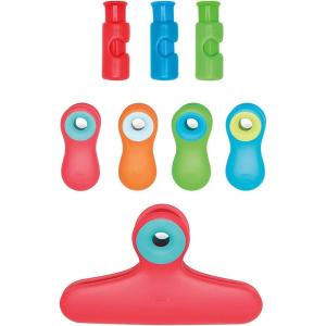 imageOXO Good Grips 8Piece Clip Set  Assorted Bright Colors