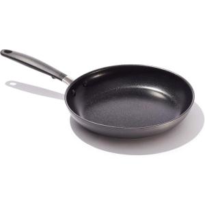 imageOXO Good Grips 8quot Frying Pan Skillet 3Layered German Engineered Nonstick Coating Stainless Steel Handle with Nonslip Silicone Black10 Frying Pan Skillet